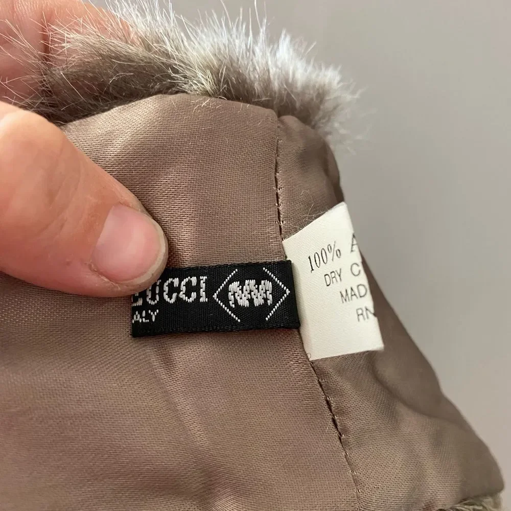 Daniele Meucci Faux Fur Woman’s Scarf